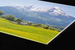 DIMEX ART Plexi a konyhapult mögött alpesi kilátás - 240 x 60 cm (PGT-24060-135)