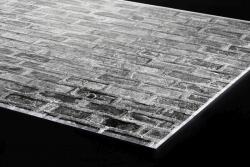 DIMEX ART Plexi a konyhapult mögött szürke téglafal - 60 x 40 cm (PGT-06040-300)