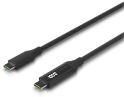 Ubiquiti Cablu USB-C UniFi Ubiquiti UACC-Cable-USB-100W-1M-BK, 100W cu Afisaj pentru incarcare, 1 m, Negru (UACC-CABLE-USB-100W-1M-BK)