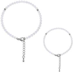  Bratara Opalit Rotund Fatetat 3x3 mm Diametru 56 mm cu Argint 925 sau Inox 316L 1 Buc