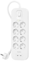 Belkin 8 Plug + 2 USB Switch (SRB004VF2M-V2)