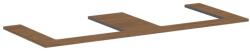 Hansgrohe Xilesa E - Munkalap mosdó alá, 138x55 cm, 2 kivágás, kasmír tölgy 54274550 (54274550)