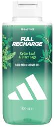 Adidas Vibes Full Recharge tusfürdő gél, zöld fougere, 400 ml