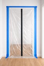 Geko Porvédő ajtófüggöny 220x120cm I típus cipzárral 81407 (G66407)