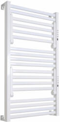 Somogyi Elektronic FKTW345W fali elektromos törölközőszárító, 345 W, visszajelző LED, 4 program, IPX1, 2 zónás vezérlés, fehér színű (FKTW345W)
