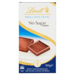 Lindt táblás tejcsokoládé 100g hozzáadott cukor nélkül