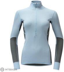 Devold Wool Mesh 190 Zip Neck női póló, dawn/castlerock (L)