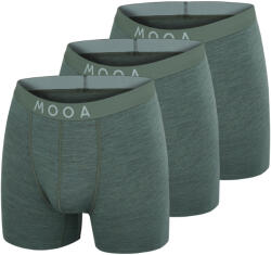 MOOA MerinoSilk 4in 3-pack férfi boxer XL / kék