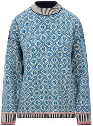 Dale of Norway Langøy Fem Sweater női pulóver M / kék/fehér