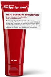 Recipe for men Ultra Sensitive arckrém 75ml, illatmentes, érzékeny bőrre