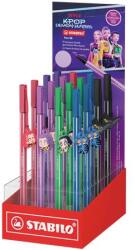 STABILO Filctoll display, 1 mm, STABILO Pen 68 K-Pop démonvadászok (TST68161)