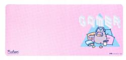 Pusheen gaming egérpad, 80x35cm, vízálló, csúszásgátló, dekoratív szett (22375)
