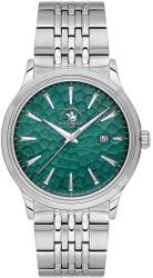 Santa Barbara Polo & Racquet Club Noble - Ceas Barbatesc Quartz Argintiu SB. 4.10037-4 (SB.4.10037-4) Ceas