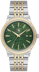 Santa Barbara Polo & Racquet Club Noble - Ceas Barbatesc Quartz Auriu SB. 4.10037-6 (SB.4.10037-6) Ceas