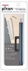 Zebra Pitan Zseléstoll 0.33 mm mágneses tartóval kékesszürke