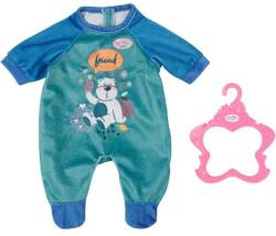 Zapf Creation Botine Zapf BABY born Velvet albastre, 43 cm (833629)