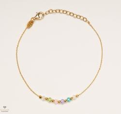 Alisia Multicolor ezüst karkötő 18, 5 cm - AL5413.01. 044