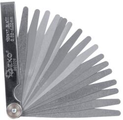 Geko Set de lere 0, 02-1mm, 17 lame 81684 (G02729)