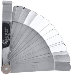 Geko Set de lere curbate 0, 127-0, 508mm, 16 lame 81542 (G02736)