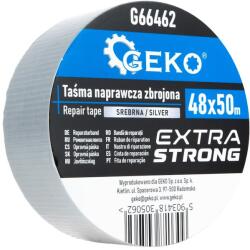 Geko Bandă adezivă de reparații armată 48mm x 50m, argintie 81480 (G66462)