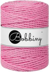 Bobbiny 3PLY Macramé Rope 5 mm 100 m Bubblegum Pink Zsinór (TX-E097)