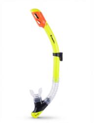 inSPORTline Búvárpipa inSPORTline Torrex, dry-top rendszer, ergonomikus szilikon szájrész, alkalmas kezdőknek lime (31489-2)