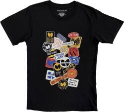 Wu-Tang Clan Badges Rövid ujjú póló Black 2XL (WTCTS35MB05)