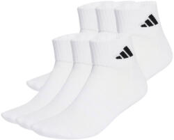 adidas Șosete Cushied Essentials Ankle Socks 6 Pair Pack White M