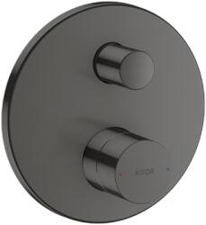 Hansgrohe Axor Uno falsík alatti egykaros kádcsaptelep zero fogantyúval szálcsiszolt fekete króm (HG-45405340)