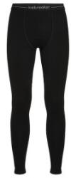 Icebreaker 300 MerinoFine Polar Leggins Men Colanți Black XXL