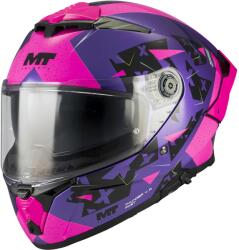 MT Helmets Cască integrală pentru motocicletă MT Thunder 4 R SV Fast C8 violet-roz-negru (MT1375538C81)