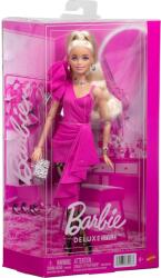 Mattel Papusa in rochie roz, Barbie Deluxe Style, JJN73 Papusa Barbie