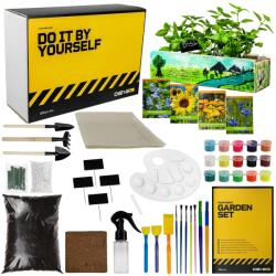 Dibys Kit Complet Grădinărit cu Flori pentru Incepători - My First Garden