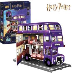 CubicFun Puzzle 3d Harry Potter Knight Bus Autobuzul Magic 87 Piese - Cubic Fun (cu540310)