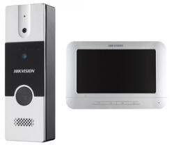 Hikvision DS-KIS202T 4 vezetékes, egylakásos audio, video kaputelefon szett