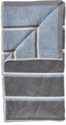 Zone Denmark Sauna törölköző 140x70 cm pamut szürke 37620 (37620)