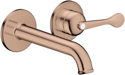 Hansgrohe Archivio Egykaros falsík alatti mosdócsaptelep, 160 mm-es kifolyóval, nem zárható leeresztőgarnitúrával, Polírozott Vörösarany 34038300 (34038300)