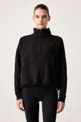 Under Armour melegítőfelső női pamuttal Unstoppable - fekete S