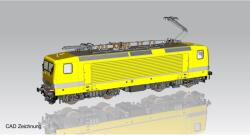 Piko 47818 TT-villanymozdony BR 143 Bahnbau VI + DSS Next18 (4015615478188)