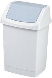 Keter Click-It billenőfedeles műanyag szemetes 15 l, szürke (3253921722040)
