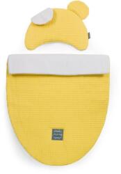  Floo Baby Prémium takaró és párna szett - Yellow maci