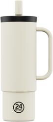 24Bottles 24 Bottles - 800ml Straw Cup Bögre Szívószállal - Cotton (24B2449)