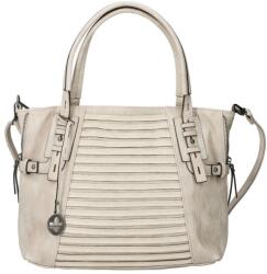 RIEKER Geanta dama, Rieker, H1083-60-Bej, de umar, de mana, piele ecologica, casual, cu accesorii metalice, bej