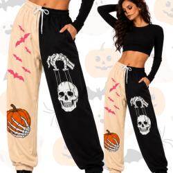Hopki Női Melegítőnadrág Halloween Elasztikus Melegítőnadrág Xxs Xs 152 158