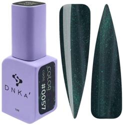 DNKa DNKa' Gél lakk 7 ml - No. 0057 - sötétzöld, zöld-arany csillámmal (FTGPDC0057-7)