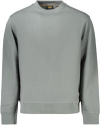 HUGO BOSS Férfi Cipzáras Pulóver, Zöld (50514541wesmallcrew_ve377_l)