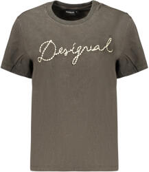 DESIGUAL Női Rövid Ujjú Szürke Póló (26wwtk39_gr2000_s)