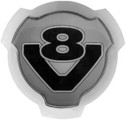  Scania V8 világító logó FEHÉR fénnyel