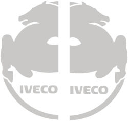Iveco óriás matrica oldalra párban (100x60cm) EZÜST