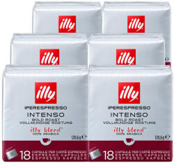 illy Iperespresso Intenso kávékapszula - 100% Arabica - Iperespresso rendszer (6 db)